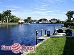 View Down the Canal from Sailors Cove